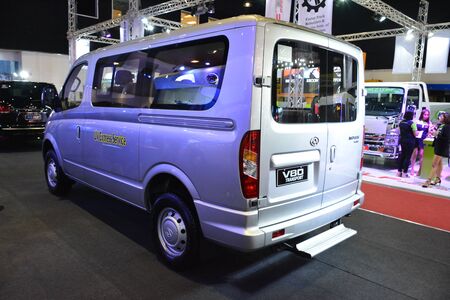PASAY, PH - AUG. 17: Maxus V80 van on August 17, 2018 at Transport and Logistics in World Trade Center Metro Manila, Pasay, Philippines.のeditorial素材