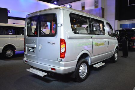 PASAY, PH - AUG. 17: Maxus V80 van on August 17, 2018 at Transport and Logistics in World Trade Center Metro Manila, Pasay, Philippines.のeditorial素材