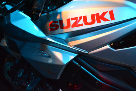 PASIG, PH - SEPT. 29: Suzuki Katana motorcycle at Philippine Moto Heritage Weekend on September 29,...