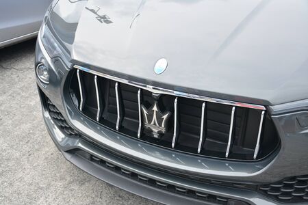 PASIG, PH - SEPT. 29: Maserati Levante SUV at Philippine Moto Heritage Weekend on September 29, 2019 in Metrotent Convention Center, Pasig, Philippines.のeditorial素材