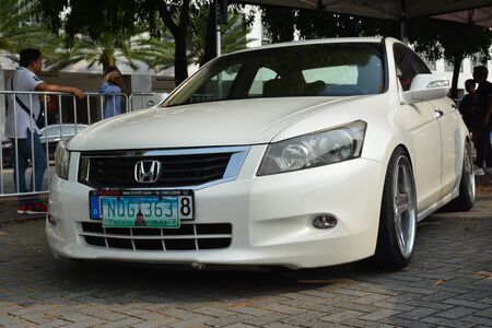 PASAY, PH - DEC. 7: Honda Accord at Bumper to Bumper 15 car show on December 7, 2019 in Mall of Asia Concert Grounds, Pasay, Philippines.のeditorial素材