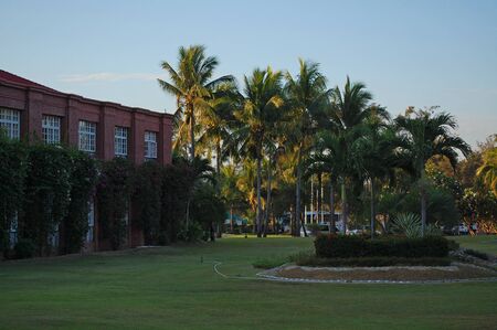 ILOCOS NORTE, PH - APR. 9: Fort Ilocandia Resort facade on April 9, 2009 in Ilocos Norte, Philippines.のeditorial素材