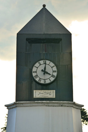 MANILA, PH-DEC. 29: The Centennial or Memorial Clock on December 29, 2016 in Manila, Philippines....