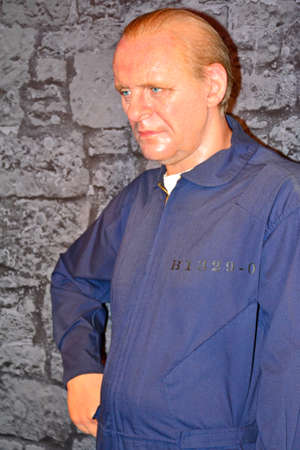 BANGKOK, TH - DEC 13: Anthony Hopkins wax figure at Madame Tussauds on December 13, 2016 in Bangkok, Thailand.のeditorial素材