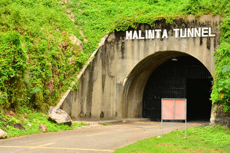 CAVITE, PH - DEC. 3: Malinta tunnel at Corregidor island on December 3, 2016 in Cavite, Philippines. Corregidor is an island located at the entrance of Manila Bay.のeditorial素材
