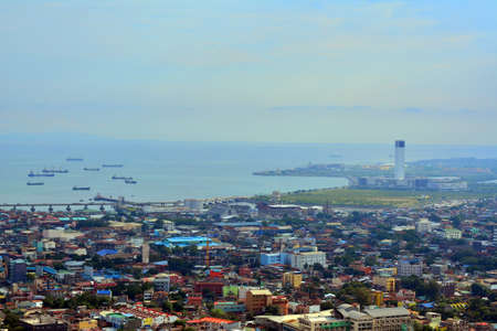 CEBU, PH-OCT. 10: Cebu city overview on October 10, 2016 in Cebu, Philippines. Cebu City is the capital city of the province of Cebu and is the "second city" of the Philippines after Metro Manila.のeditorial素材