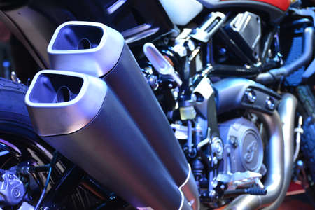 PASIG, PH - MAR. 7: Indian motorcycle FTR 1200 at 2nd Ride Ph on March 7, 2020 in Pasig, Philippines. Ride Ph is a motorcycle exhibit in the Philippines.のeditorial素材