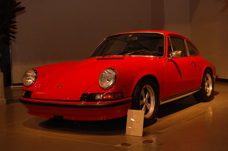 PASAY, PH - MAY 29: Porsche 911 S at Grand 3 Ring motoring event on May 29, 2011 in SMX Convention...