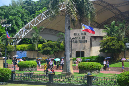 MANILA, PH - JULY 6: Rizal park open air auditorium on July 6, 2016 in Manila, Philippines.のeditorial素材