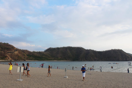 BATANGAS, PH - DEC. 5: Pico de Loro Beach and Country Club beach view on December 5, 2016 in...