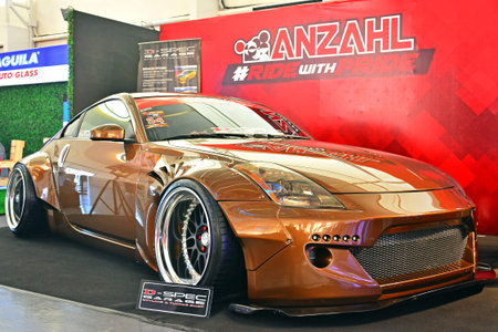 PASIG, PH - MAY 13 - Nissan 350Z at Hot Import Nights car show on May 13, 2018 in Pasig,...