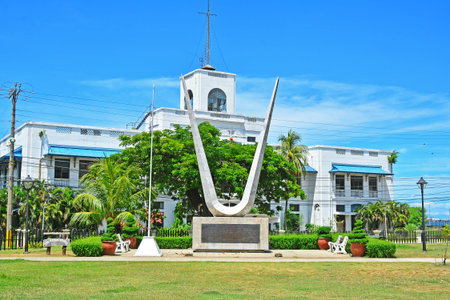 CEBU, PH - JUNE 17 - Cebu veterans memorial monument on June 17, 2017 in Cebu, Philippines.
