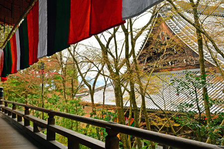 KYOTO, JP - APRIL 10 - Eikando Zenrinji on April 10, 2017 in Kyoto, Japan. Eikando formally known as...