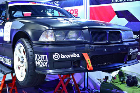 PASAY, PH - MAY 19 - BMW car at Trans Sport Show on May 19, 2018 in Pasay, Philippines.のeditorial素材