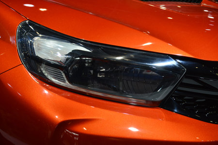 PASAY, PH - OCT 27 - Honda rs small concept head light at Philippine International Motor Show on...