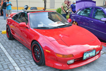 QUEZON CITY, PH - APR 13 - Toyota mr2 sw20 gts at Rev up car show on April 13, 2019 in Quezon City, Philippines.のeditorial素材