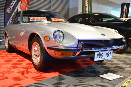 PASAY, PH - MAY 25 - Datsun 240z at 25th Trans Sport Show on May 25, 2019 in Pasay, Philippines.