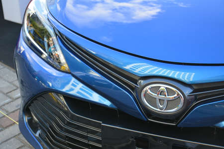 PASAY, PH - DEC 8 - Toyota vios at Bumper to Bumper car show on December 8, 2018 in Pasay, Philippines.のeditorial素材