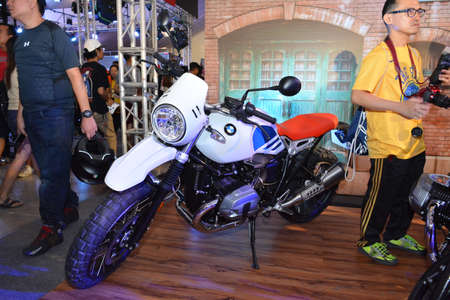 PASAY, PH - MAR 24 - BMW motorrad motorcycle at Inside Racing Motor Bike Festival and Trade Show on March 24, 2019 in Pasay, Philippines.のeditorial素材