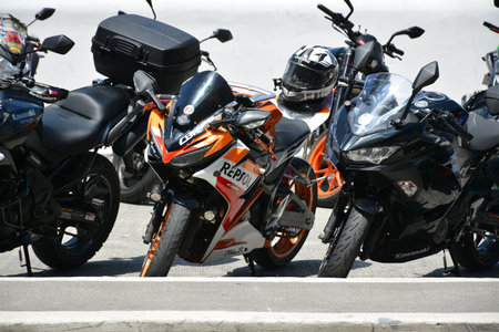 PASAY, PH - MAR 24 - Honda cbr 150r at Inside Racing Motor Bike Festival and Trade Show on March 24,...