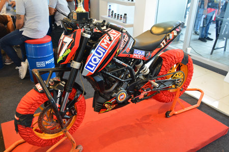 PASAY, PH - MAR 24 - motorcycle at Inside Racing Motor Bike Festival and Trade Show on March 24,...