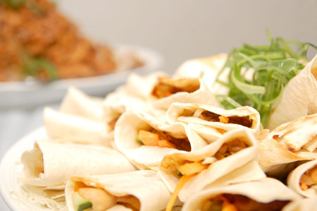 Quesadilla wrap appetizerの写真素材