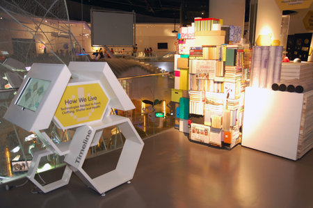 TAGUIG, PH - APR 19 - Mind Museum live display on April 19, 2012 in Bonifacio Global City, Taguig,...