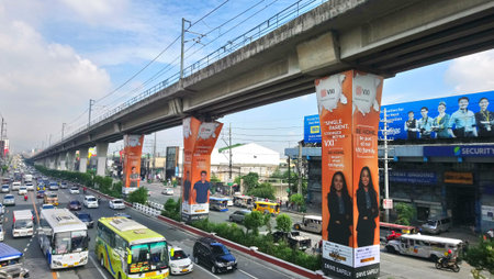 QUEZON CITY, PH - JUNE 2 - Epifanio de los Santos Avenue on June 2, 2018 in Quezon City,...