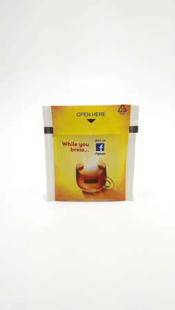 MANILA, PH - JUNE 23 - Lipton yellow label tea on June 23, 2020 in Manila, Philippines.のeditorial素材