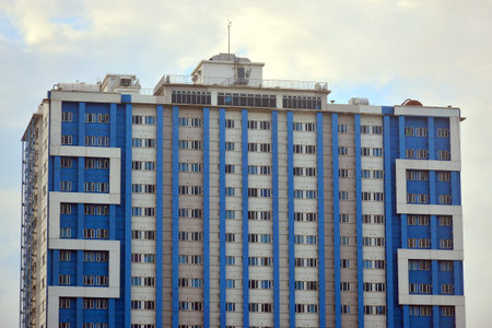QUEZON CITY, PH - JULY 29 - Princeton residences condominium facade on July 29, 2018 in Quezon City,...