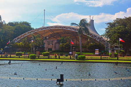 MANILA, PH - SEPT 8 - Rizal park open air auditorium on September 8, 2018 in Manila, Philippines.のeditorial素材
