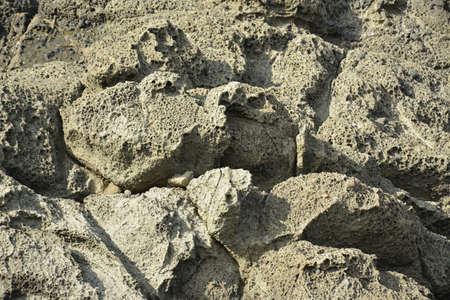 Danao beach resort rock formation in Dingalan, Aurora, Philippinesの写真素材