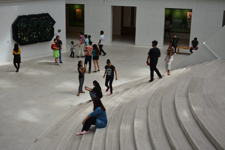 MANILA, PH - OCT 20 - National museum of natural history atrium on October 20, 2018 in Manila,...