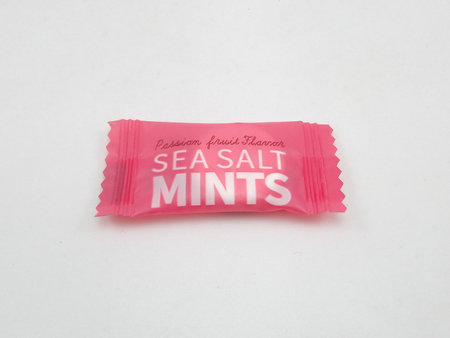 MANILA, PH - OCT 27 - Passion fruit flavor sea salt mints on October 27, 2020 in Manila, Philippines.のeditorial素材