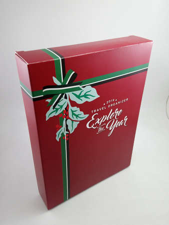 MANILA, PH - OCT 27 - Starbucks coffee planner box on October 27, 2020 in Manila, Philippines.のeditorial素材