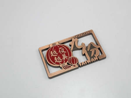 QUEZON CITY, PH - NOV 19 - Taipei, Taiwan refrigerator magnet on November 19, 2020 in Quezon City, Philippines.のeditorial素材