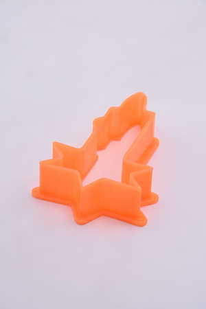 Plastic Christmas candle clay molding shape tool toy played by kidsの写真素材