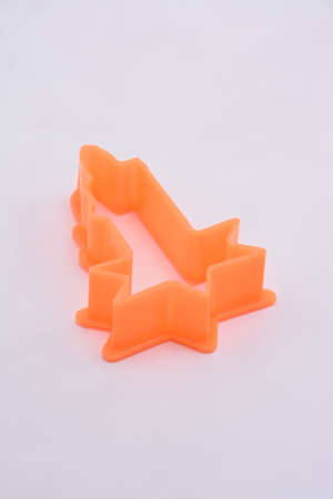 Plastic Christmas candle clay molding shape tool toy played by kidsの写真素材