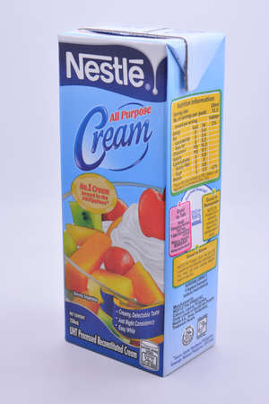 MANILA, PH - OCT 27 - Nestle all purpose cream on October 27, 2021 in Manila, Philippines.のeditorial素材