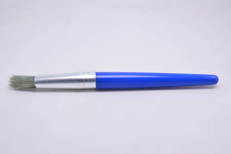 Art paint brush with bristles use for coloring by the kidsの写真素材