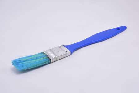 Art paint brush with bristles use for coloring by the kidsの写真素材