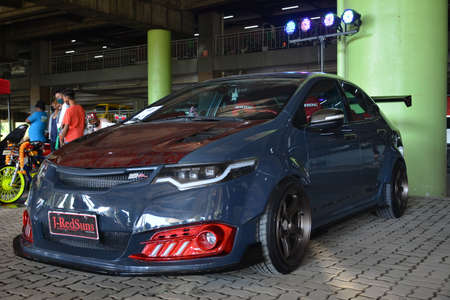 MARIKINA, PH - NOV 8 - Honda city at Wild Rides car show on November 8, 2021 in Marikina, Philippines.のeditorial素材