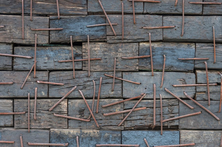 crosstie with spike, wallpaper