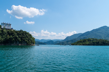 Qingjiang Gallery scenic area, Hubei Provinceのeditorial素材