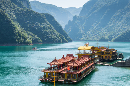 Qingjiang River Scenicのeditorial素材
