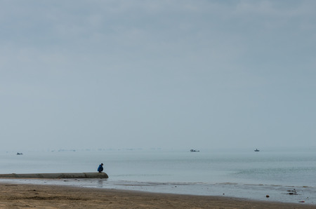 The Chinese South Sea, Beihai city, Guangxi Provinceの写真素材