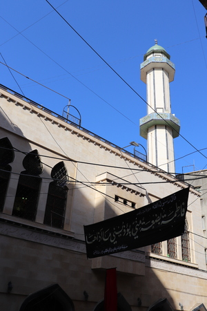 Mosque in Beirutの写真素材