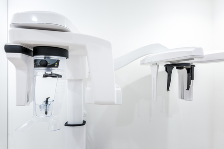 Advanced, modern panoramic radiography machine for dental x-rayの写真素材