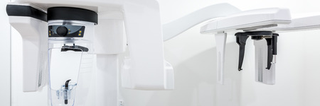 Banner view of modern dental digital panoramic systemの写真素材