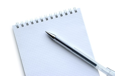 notebookの写真素材